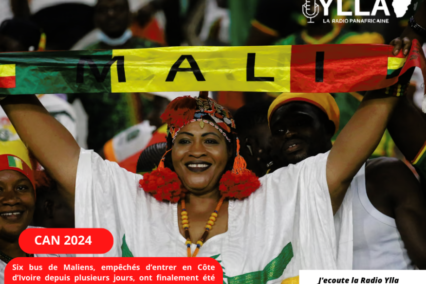 CAN 2024 : les supporters maliens bloqués à la frontière ivoirienne